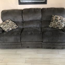 Couch Sectional and Recliner. 