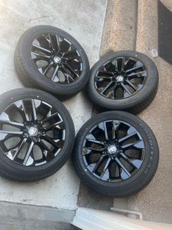 New Toyota rav4 rims and tires 19” Oem factory wheels rines y llantas nuevas para Toyota rav4