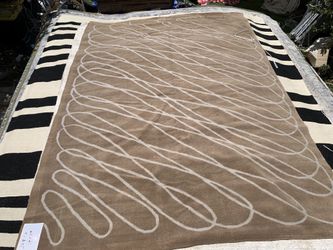 Large New Hand Woven Area Rug