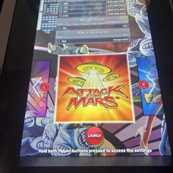 Mars Attack Digital Pinball