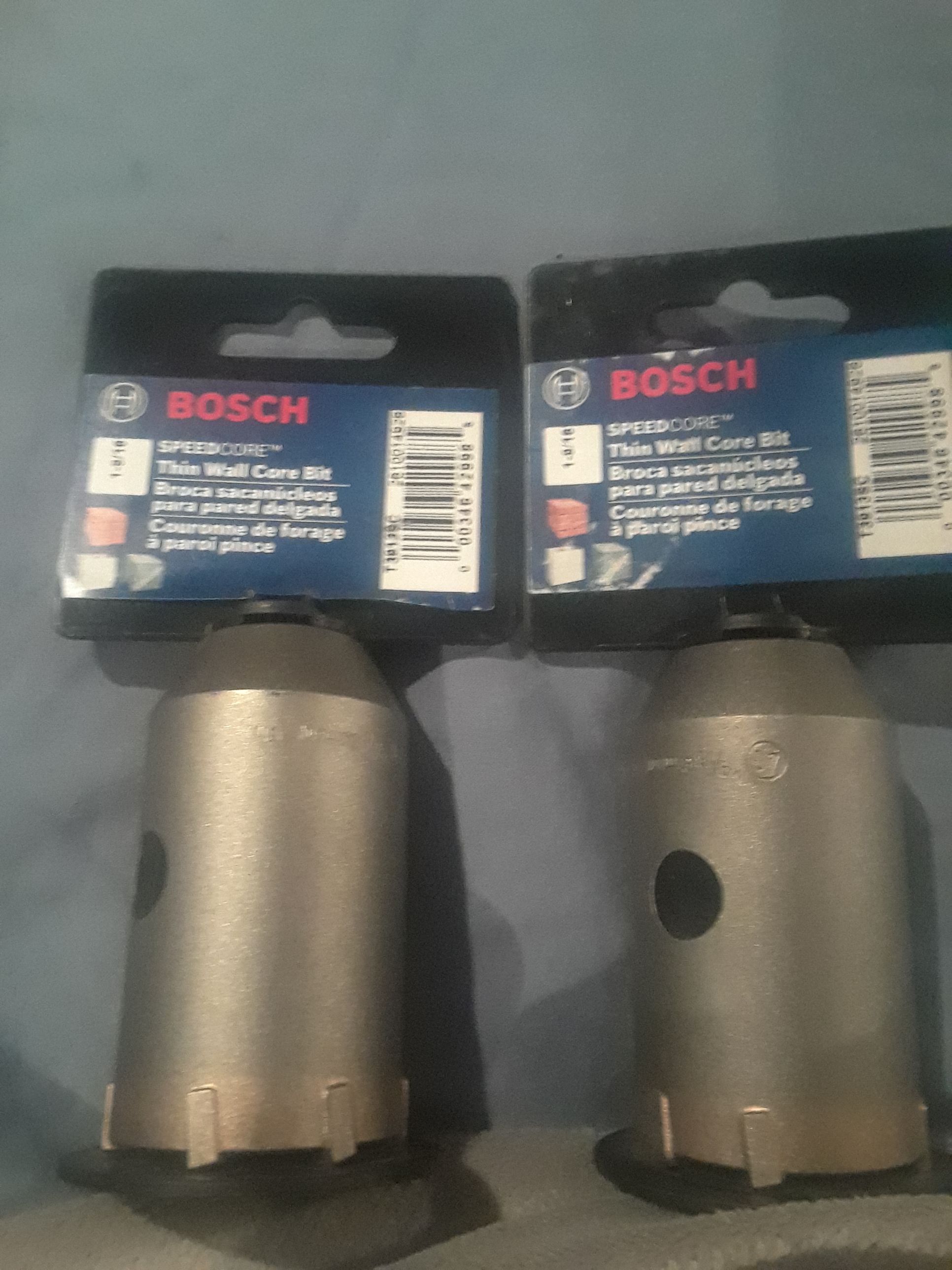 Bosch thin wall core bit 9/16"