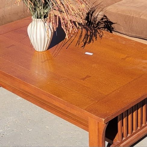 Price Reduction! Stickley Style Coffee Table