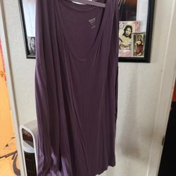 Long Sleeve Purple Shirt