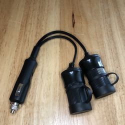 Dual Car Cigarette Lighter Splitter Charger 12V