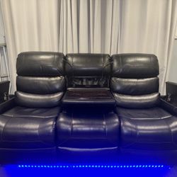 Movie Theatre Reclining Couch -will Deliver To Skokie Or Neighboring Suburbs