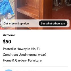 Armoire With Lights