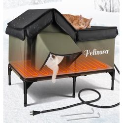 Heated Cat House 