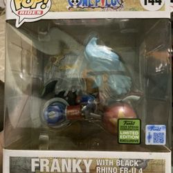 Funko POP! One Piece: Franky POP! Ride #144 Shared ECCC Exclusive
