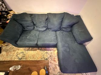 Navy Blue Couch