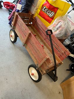 Radio Flyer Town & Country Wood Wagon