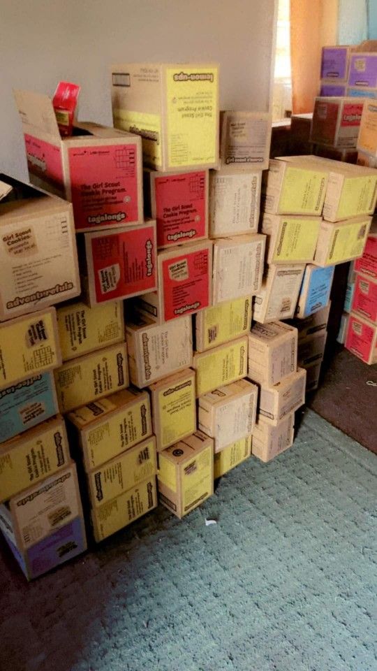 Cases Of Scout Cookies