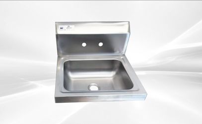17 ins Commercial NSF SS hand Sink With Faucet HS-17-320