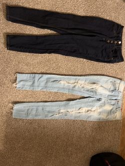 Girls jeans and joggers size 14