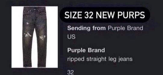 purple brand jeans