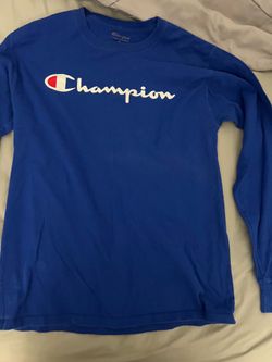 Champion shirt blue