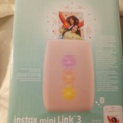 Fuji Film Instax Mini Link 3 smartphone Printer