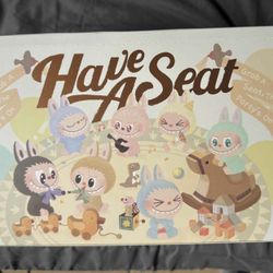 Brand new set of Have A Seat Labubu