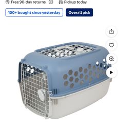 WALMART BLUE KENNEL 30LB