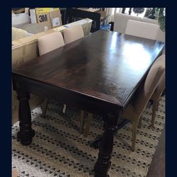 Potato Barn Solid Wood Table Desk ?? Delivery Available! 