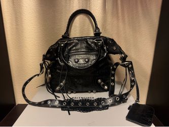 Balenciaga Le Cagole Medium Tote Lambskin