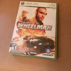 vin diesel wheelman xbox 360 brand new 