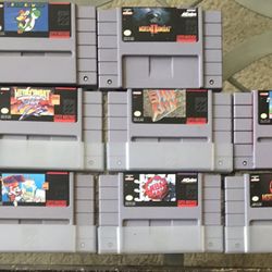 Super Nintendo Games for Sale
