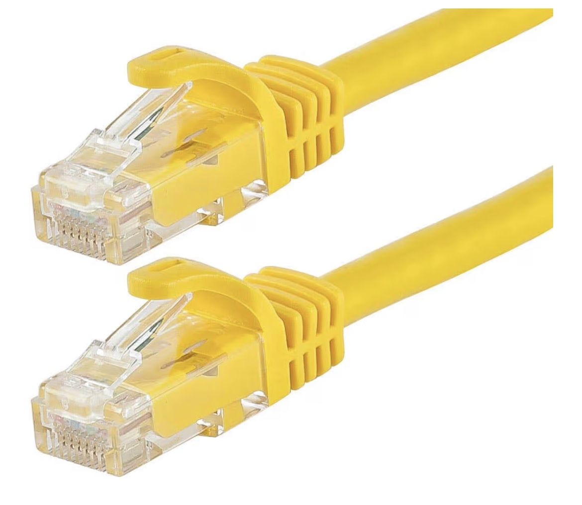 MONOPRICE 11244 FLEXBOOT CAT5E 24AWG UTP ETHERNET PATCH CABLE SNAGLESS RJ45 10FT