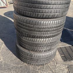 285-45-22 Michelin Used Set 