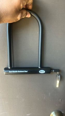Bell Dual Shackle Hardened Steel U-Lock