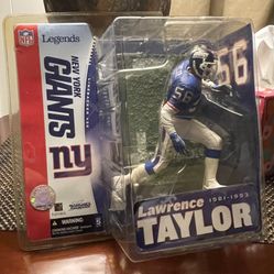 Vintage Lawrence Taylor NY Giants McFarlane Collectable Figure 