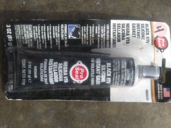 3oz rtv black silicon