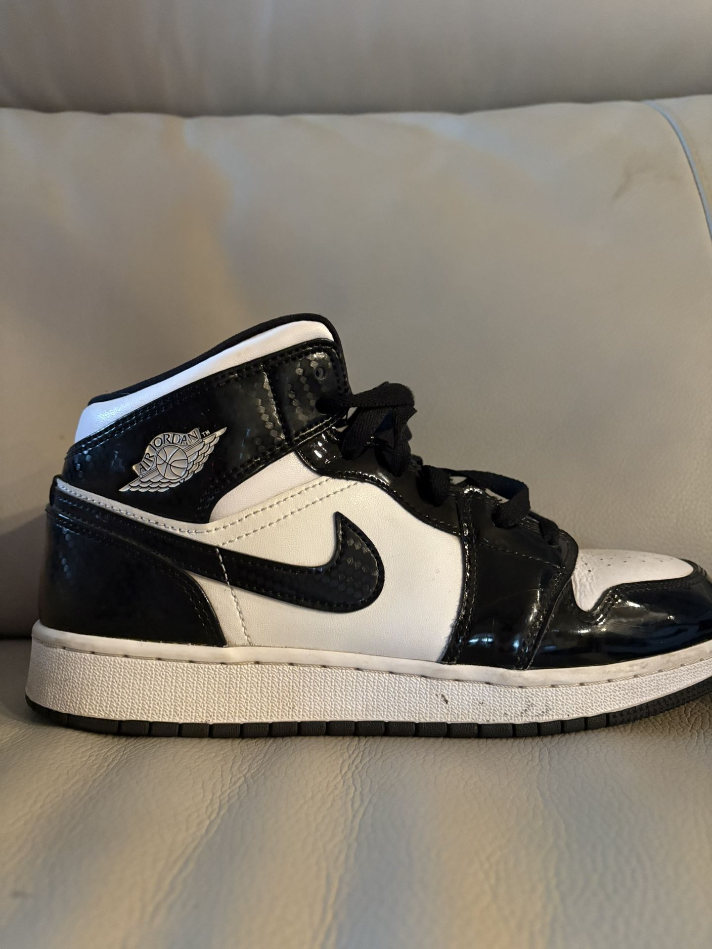 Jordan One Mids Carbon Fiber All Star