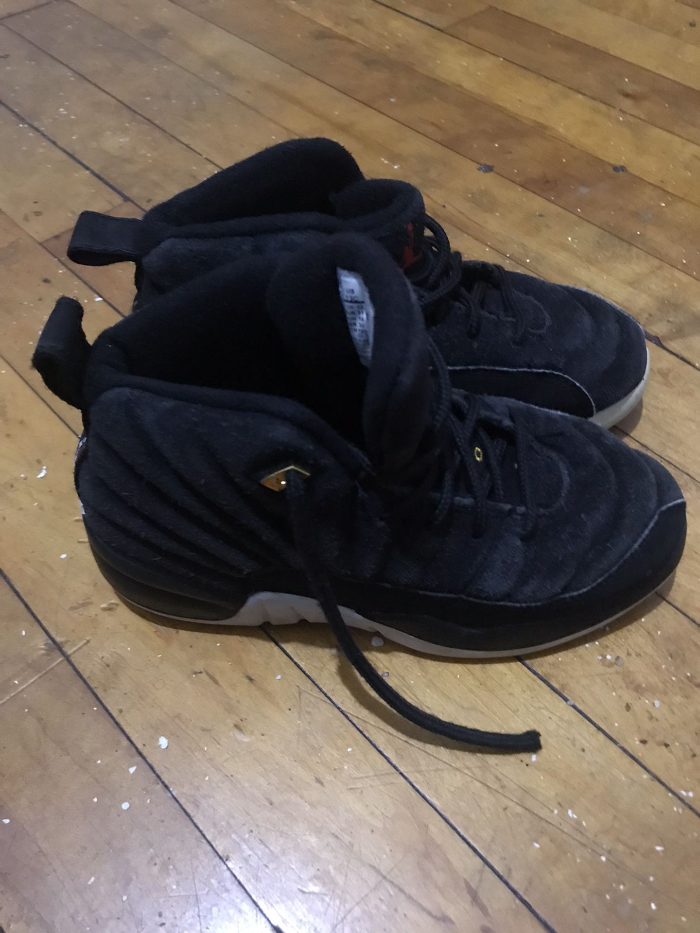 Youth Air Jordan 12 Retro Reverse Taxi 