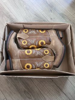 Women Leather Cowboy Boots