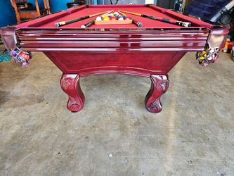 8ft Pool table free delivery and setup