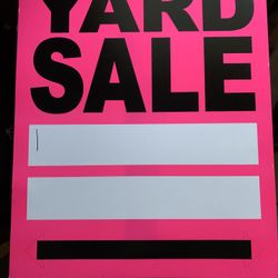 Yard Sale Saturday  N Sunday 10 To 3