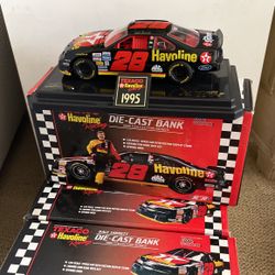 Texaco  Dale Jarrett Die Cast Bank