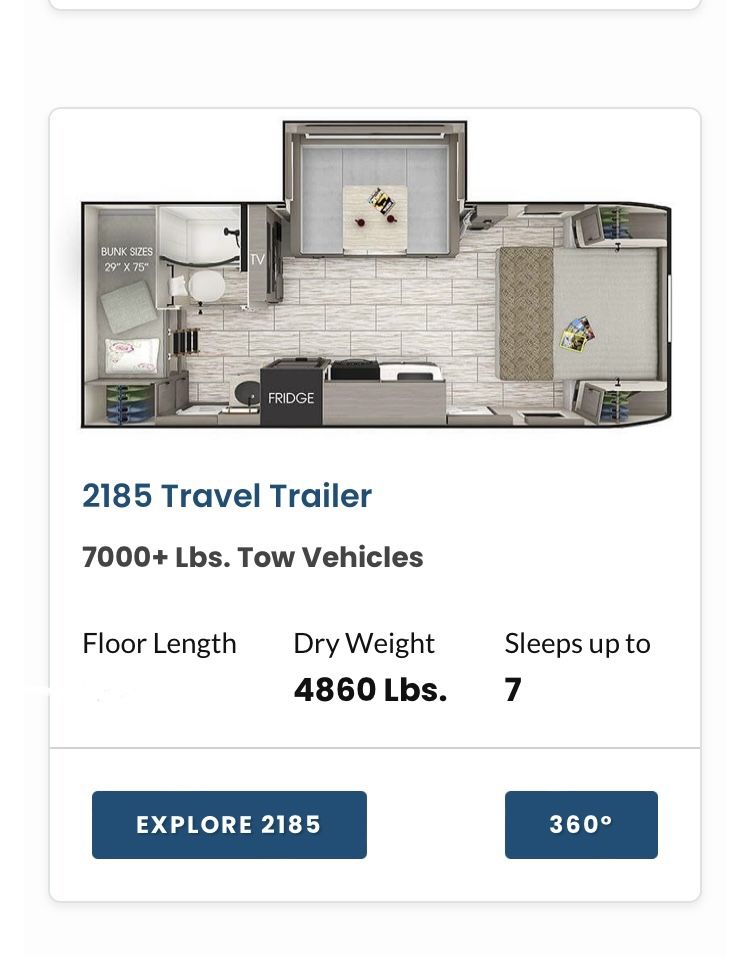 Lance All Season Travel Trailer W/ Bunks $15K OBO 