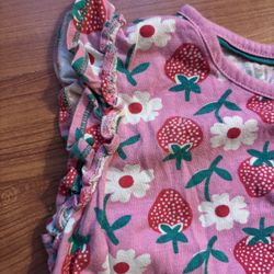 Mini Boden Girls 🍓Strawberry Flower Dress 11-12 Yrs