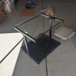 TV stand glass table