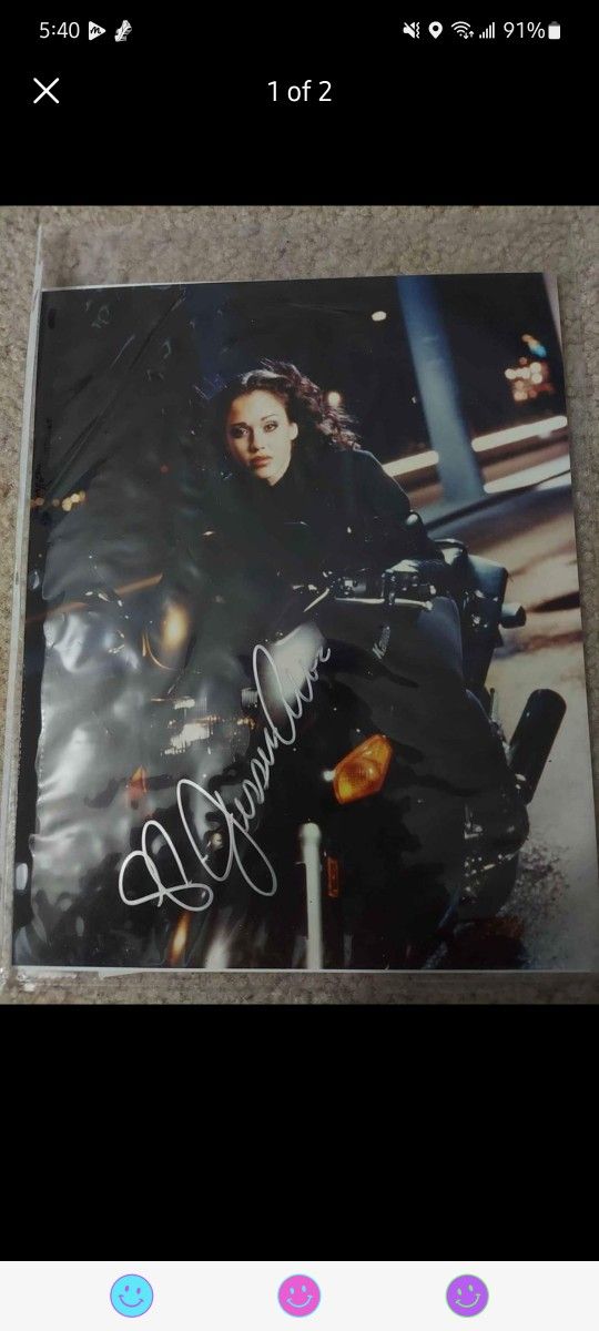 Jessica Alba Autographed Picture. 