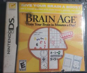 Nintendo DS game: Brian Age " New" never used