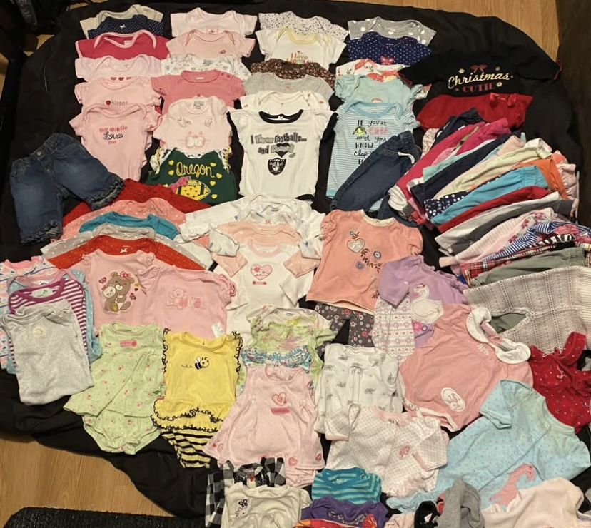 Baby Girl Clothes 0~3 Months $40