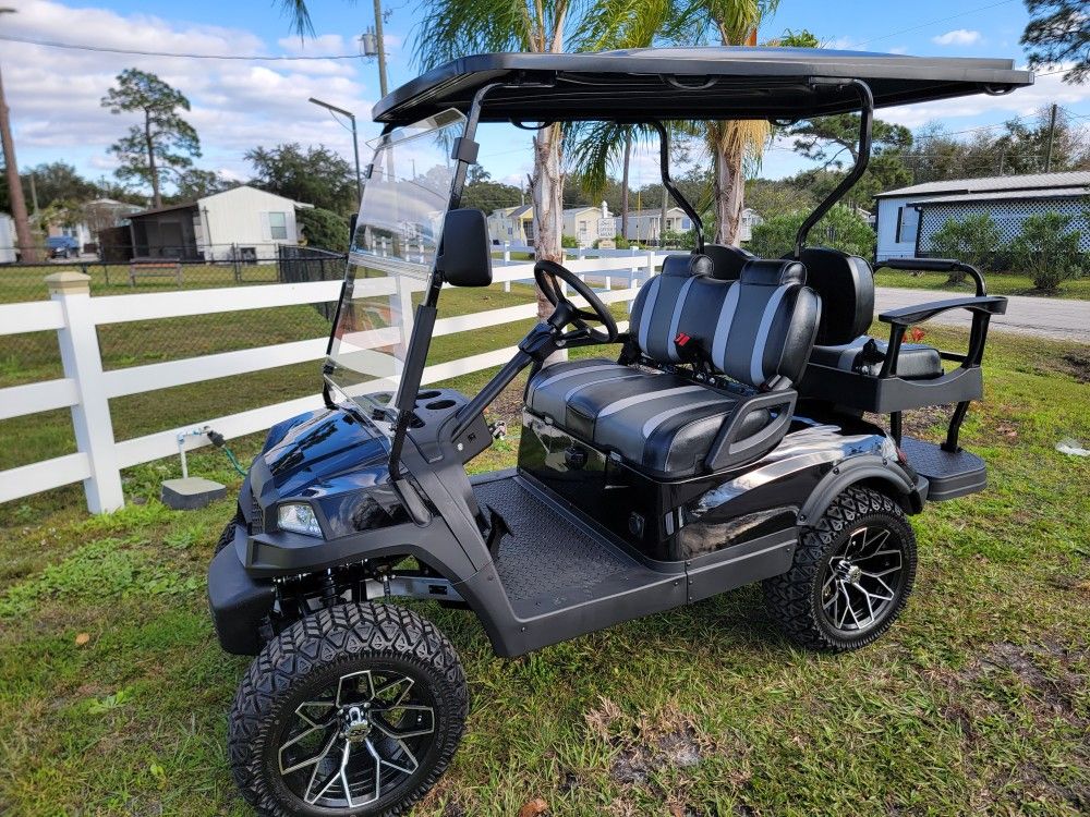 SAVE $2,000! CUSTOM LIFTED HAVOC BODY EV GOLF CART $8,950
