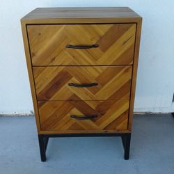 One Side Table Night Stand  20 W X 14 D X 32 H Inches 