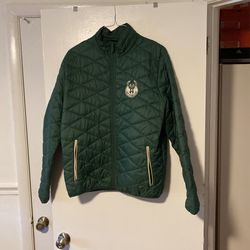 Milwaukee bucks rain jacketWith insulated lining large