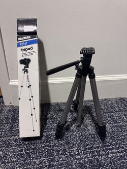 Kalimar PS-3 Compact Camera & Camcorder Tripod (Extends to 46")