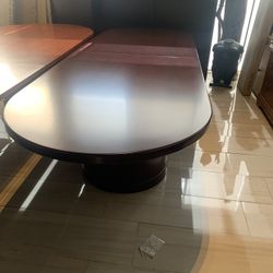 Wood Conference Tabke Mahogany 10”