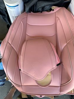 Honda accord 2019 light pink front car seat covers