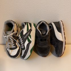 Reebok And Puma Shoes For Boy (size 12-12,5)